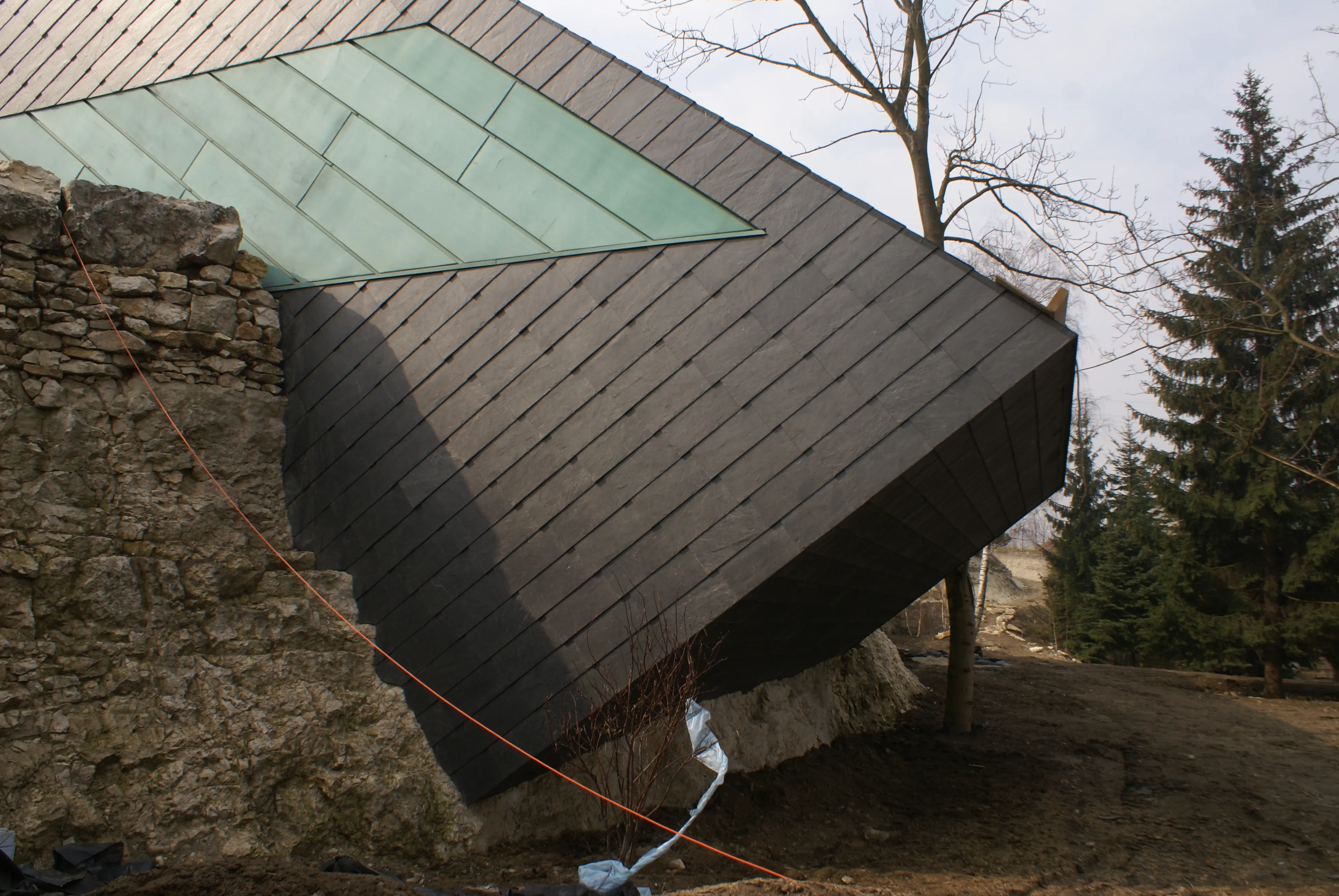 dach położony Łupkiem przez firmę Raf-dach